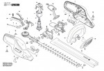 Bosch 3 600 HC0 732 --- Hedge Trimmer Spare Parts